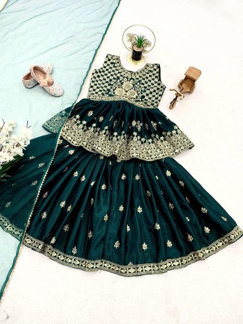 Presenting New Designer Collection Chinon Silk Wholesale kids clothes suppliers in Delhi - wholesale export
